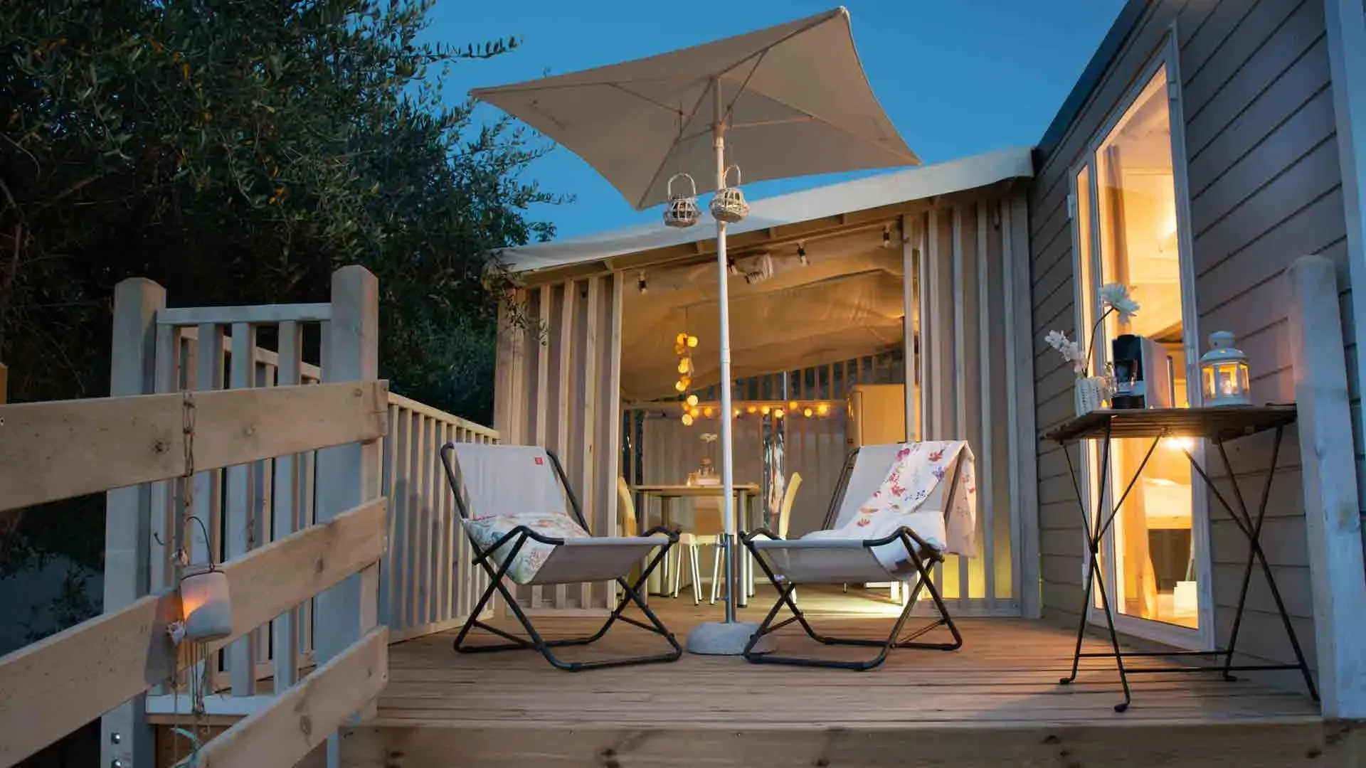 Vacanza glamping in due